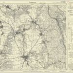 Topographische Karte 1:25.000 (4319) Lichtenau  [ca. 1936, Meßtischblatt]