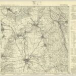 Topographische Karte 1:25.000 (4319) Lichtenau  [ca. 1950, Meßtischblatt]