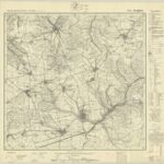 Topographische Karte 1:25.000 (4321) Borgholz  [ca. 1946, Meßtischblatt]