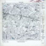 Meßtischblatt Nr.4355 Tzchecheln - 1:25.000 (1925)