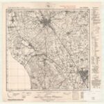 Topographische Karte 1:25.000 (4403) Geldern  [1951, Meßtischblatt]
