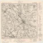 Topographische Karte 1:25.000 (4405) Rheinberg Rheinland  [ca. 1952, Meßtischblatt]