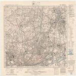 Topographische Karte 1:25.000 (4407) Bottrop  [1953, Meßtischblatt]