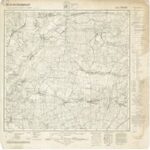 Meßtischblatt Nr.4455 Zibelle - 1:25.000 (1940)