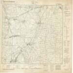 Meßtischblatt Nr.4457 Hallbau - 1:25.000 (1939)