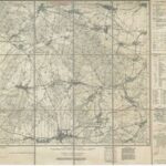 Meßtischblatt Nr.4462 Herwegen - 1:25.000 (1925)