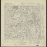 Topographische Karte 1:25.000 (4505) Moers  [III1940, Meßtischblatt] GEHEIM