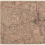 Topographische Karte 1:25.000 (4505) Moers [Moers, Meßtischblatt]