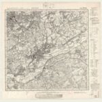Topographische Karte 1:25.000 (4511) Hörde [ca. 1954, Meßtischblatt]