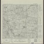 Topographische Karte 1:25.000 (4553) Nochten  [ca. 1937, Meßtischblatt]
