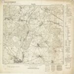 Meßtischblatt Nr.4563 Koslitz - 1:25.000 (1933)