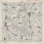 Meßtischblatt Nr.4565 Winzig - 1:25.000 (1918)