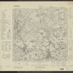 Topographische Karte 1:25.000 (4603) Kaldenkirchen  [1939, Meßtischblatt] GEHEIM