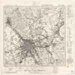 Topographische Karte 1:25.000 (4605) Krefeld  [1950, Meßtischblatt]