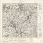 Topographische Karte 1:25.000 (4608) Velbert  [1950, Meßtischblatt]