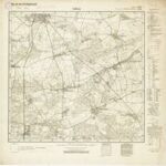 Meßtischblatt Nr.4663 Lüben - 1:25.000 (1933)