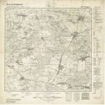 Meßtischblatt Nr.4666 Stroppen - 1:25.000 (1943)