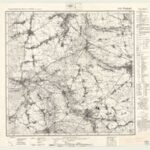 Topographische Karte 1:25.000 (4703) Waldniel  [ca. 1951, Meßtischblatt]