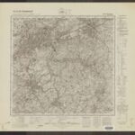 Topographische Karte 1:25.000 (4709) Barmen Wuppertal (Ost) [III1945, Meßtischblatt]