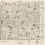Topographische Karte 1:25.000 (4721) Naumburg  [XII1947, Meßtischblatt]