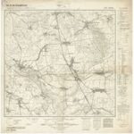 Meßtischblatt Nr.4767 Auras - 1:25.000 (1943)