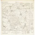 Meßtischblatt Nr.4772 Trembatschau - 1:25.000 (1940)