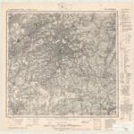 Topographische Karte 1:25.000 (4808) Solingen  [1952, Meßtischblatt]