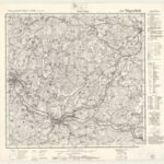 Topographische Karte 1:25.000 (4810) Wipperfürth  [ca. 1952, Meßtischblatt]