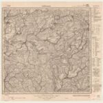 Topographische Karte 1:25.000 (4816) Girkhausen  [X1944, Meßtischblatt]