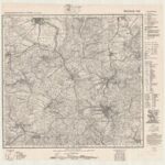 Topographische Karte 1:25.000 (4818) Medebach  [ca. 1946, Meßtischblatt]