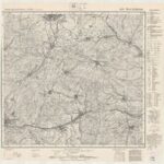 Topographische Karte 1:25.000 (4824) Hessisch Lichtenau [ca. 1949, Meßtischblatt]