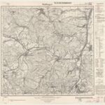 Topographische Karte 1:25.000 (4825) Waldkappel  [1936, Meßtischblatt]