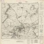 Meßtischblatt Nr.4861 Goldberg - 1:25.000 (1937)