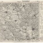 Topographische Karte 1:25.000 (4919) Frankenau  [ca. 1936, Meßtischblatt]