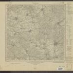 Topographische Karte 1:25.000 (4919) Frankenau  [ca. 1945, Meßtischblatt]