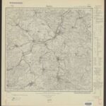 Topographische Karte 1:25.000 (4925) Sontra  [1936, Meßtischblatt]