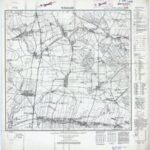 Meßtischblatt Nr.4975 Schönwald - Flurnamenblatt 1:25.000 (1938)