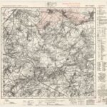 Topographische Karte 1:25.000 (5001) Gangelt  [ca. 1949, Meßtischblatt]