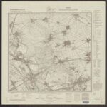 Topographische Karte 1:25.000 (5006) Frechen  [III1940, Meßtischblatt] GEHEIM