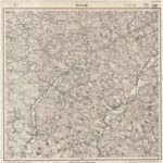 Topographische Karte 1:25.000 (5009) Overath  [1895, Meßtischblatt]