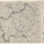 Topographische Karte 1:25.000 (5014) Hilchenbach  [1936, Meßtischblatt]