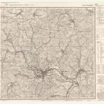 Topographische Karte 1:25.000 (5016) Laasphe  [ca. 1936, Meßtischblatt]