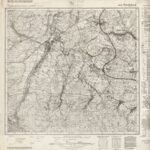 Meßtischblatt Nr.5058 Friedberg (Isergebirge) - 1:25.000 (1939)