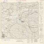 Meßtischblatt Nr.5073 Carlsruhe - 1:25.000 (1936)