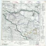 Meßtischblatt Nr.5074 Bodland - 1:25.000 (1942)