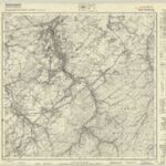 Topographische Karte 1:25.000 (5203) Stolberg  [ca. 1936, Meßtischblatt]