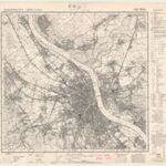 Topographische Karte 1:25.000 (5208) Bonn  [ca. 1951, Meßtischblatt]