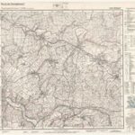Topographische Karte 1:25.000 (5220) Kirtorf  [ca. 1940, Meßtischblatt]
