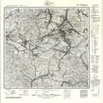 Meßtischblatt Nr.5263 Waldenburg - 1:25.000 (1936)