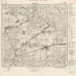 Meßtischblatt Nr.5276 Guttentag - 1:25.000 (1938)